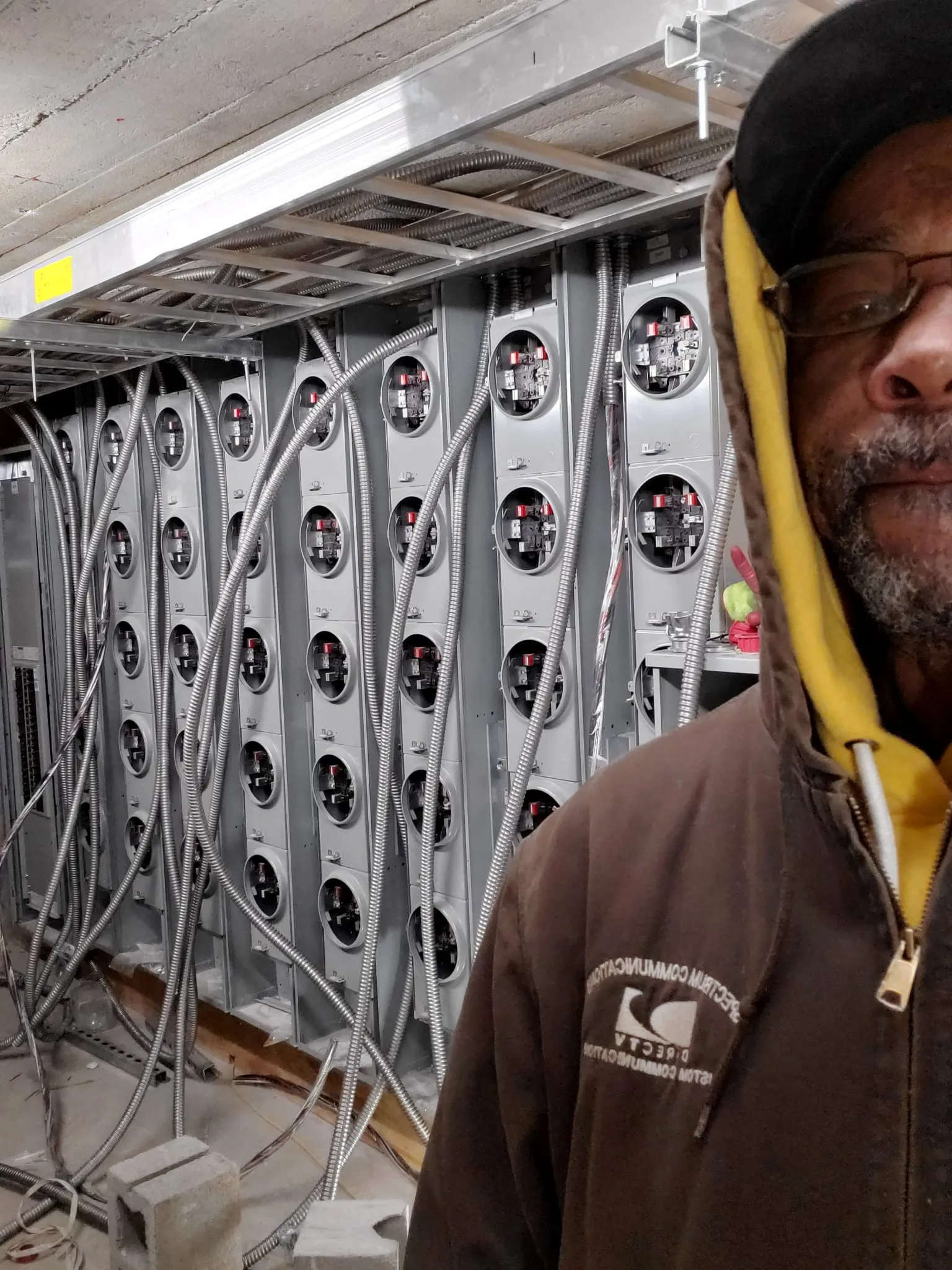 Anthony Wood, owner of A.V. Electric